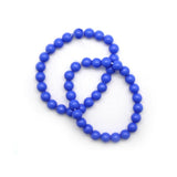 Load image into Gallery viewer, 2 Pack Blue Neon Beaded Bracelet - The Base Warehouse
