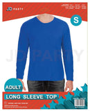 Load image into Gallery viewer, Adult Blue Long Sleeve Top - Small
