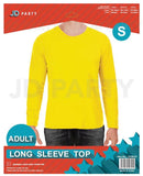 Load image into Gallery viewer, Adult Yellow Long Sleeve Top - Small - The Base Warehouse
