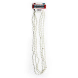 Load image into Gallery viewer, 3 Pack White Neon Beaded Necklace - The Base Warehouse
