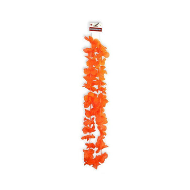 Orange Flower Hawaiian Lei - The Base Warehouse