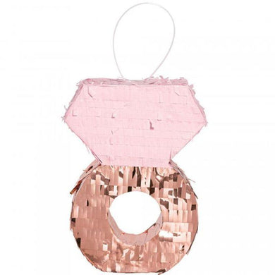Blush Wedding Mini Ring Decoration - 16cm x 12cm - The Base Warehouse