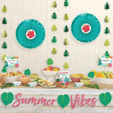 Tropical Jungle Deluxe Buffet Decoration Kit - The Base Warehouse