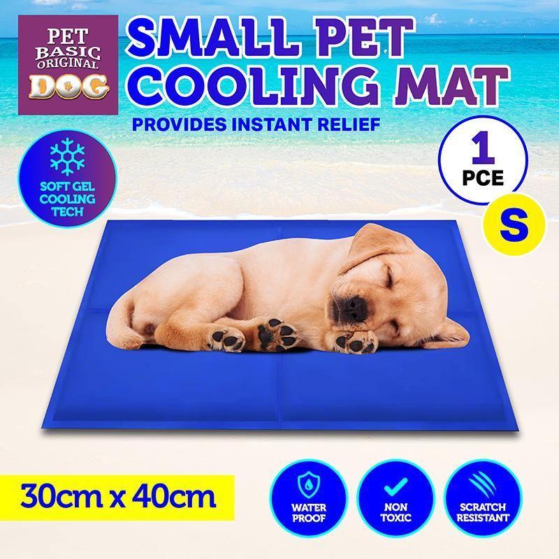 Small Blue Pet Cooling Mat - 30cm x 40cm