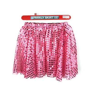 Adult Light Pink Sparkly Skirt - Medium - The Base Warehouse