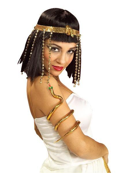 Cleopatra Wrap Around Snake Armband - The Base Warehouse