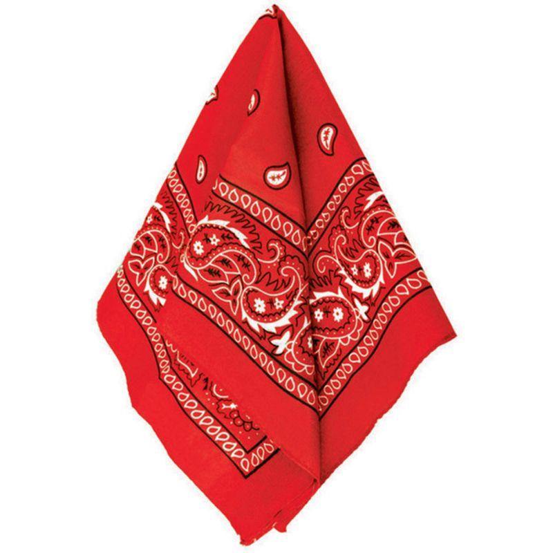 Red Paisley Bandana - The Base Warehouse