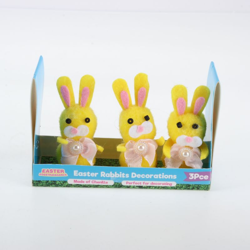 3 Pack Easter Rabbit - 7cm