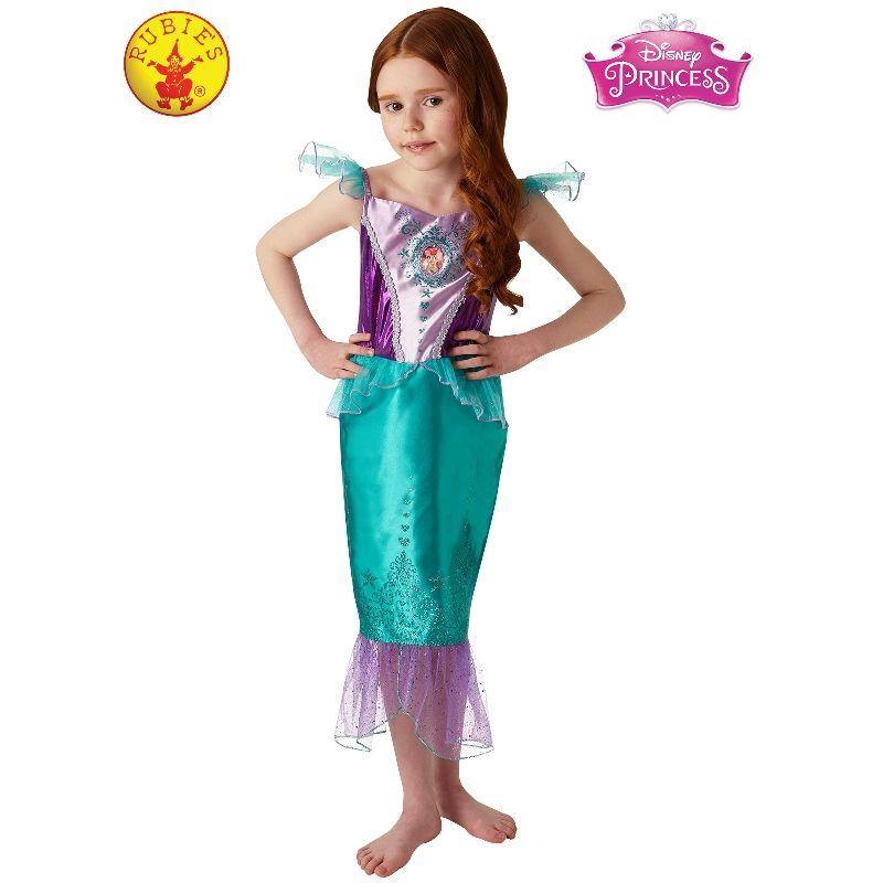 Girls Ariel Gem Princess Costume - 6-8 yrs - The Base Warehouse