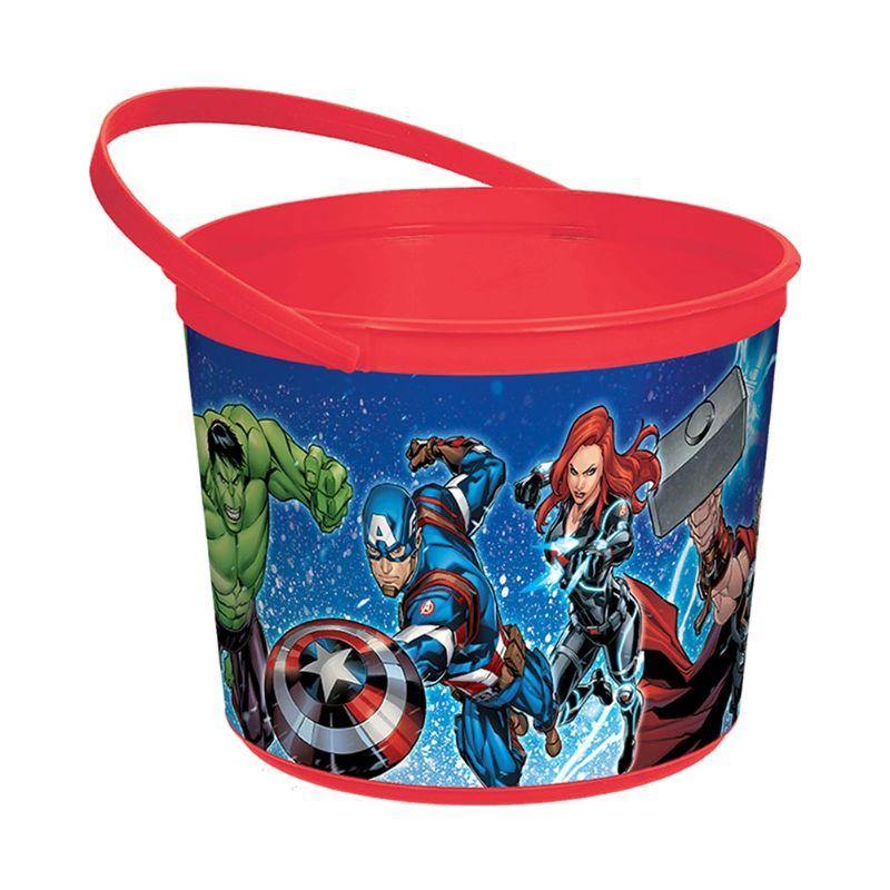 Avengers Epic Plastic Favor Container - 12cm x 16cm