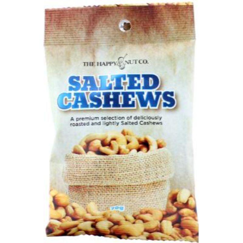Happy Nut Co. Roasted Cashews -150g - The Base Warehouse