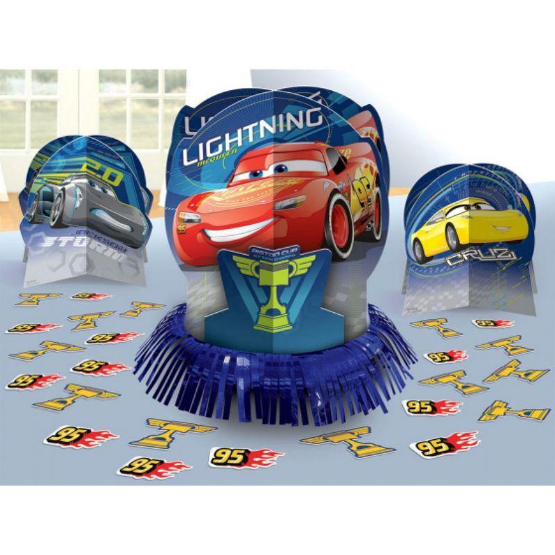 Cars 3 Table Decorations Kit - The Base Warehouse