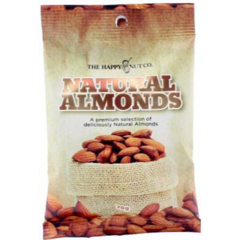 Happy Nut Co. Natural Almonds - 70g