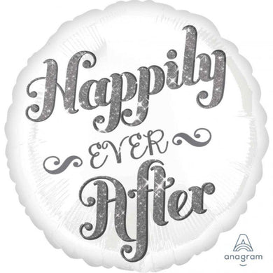 Happily Ever After Shimmer Foil Balloon - 45cm - The Base Warehouse