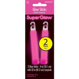 Load image into Gallery viewer, 2 Pack Pink Glow Sticks - 10cm - The Base Warehouse
