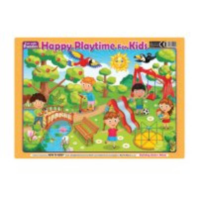 Fun With Puzzle Happy Playtime For Kids - 375mm x 265mm x 4mm