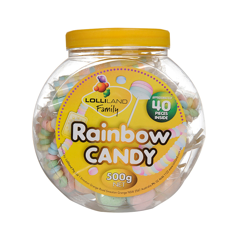 Rainbow Candy Jar - 500g