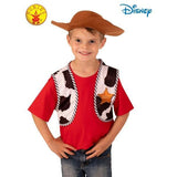Load image into Gallery viewer, Kids Woody Toy Story 4 Vest And Hat Accessory Set
