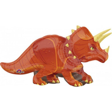 Triceratops Dinosaur Foil Balloon - 106cm x 60cm - The Base Warehouse