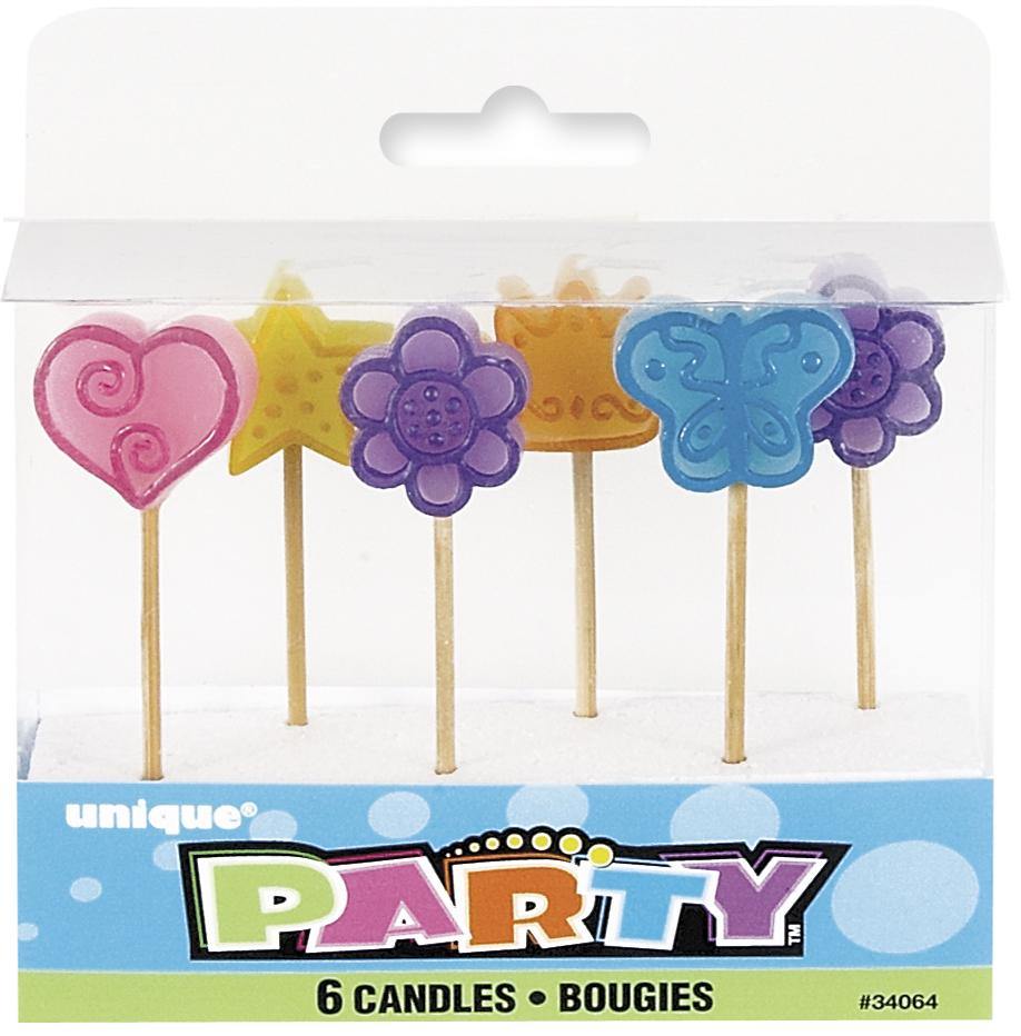 6 Pack Party Girl Pick Candles