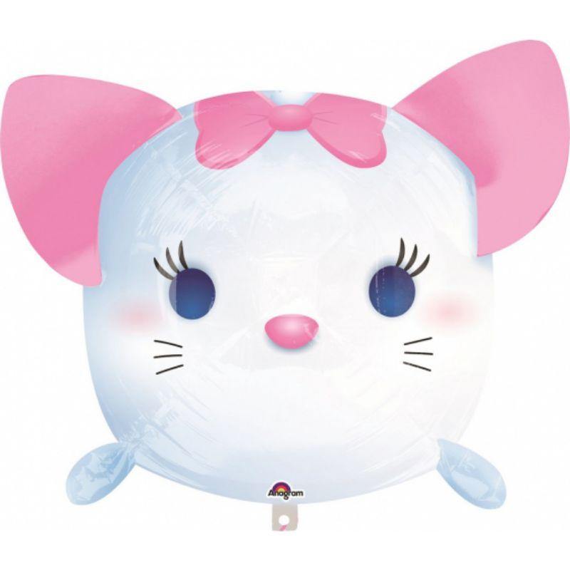 UltraShape Tsum Tsum Marie Foil Balloon - 30cm x 48cm - The Base Warehouse