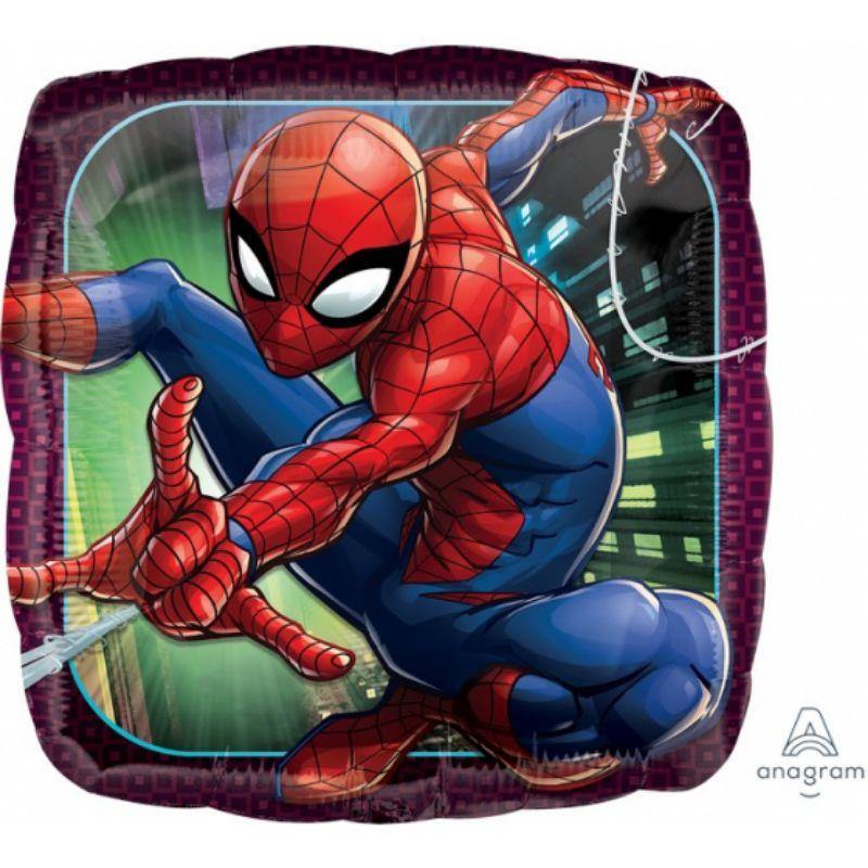 Spider-Man Animated Foil Balloon - 45cm - The Base Warehouse