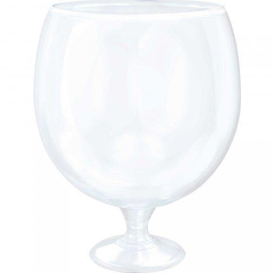 Jumbo Clear Plastic Goblet Glass - The Base Warehouse