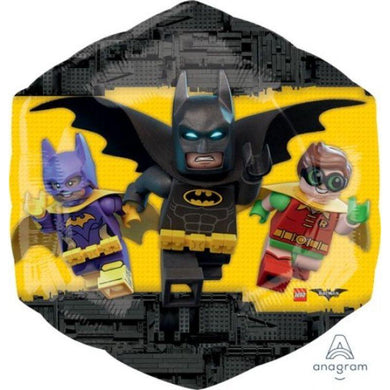 SuperShape XL Lego Batman Foil Balloon - 55cm x 58cm - The Base Warehouse