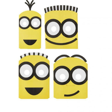 8 Pack Despicable Me 3 Paper Masks - The Base Warehouse