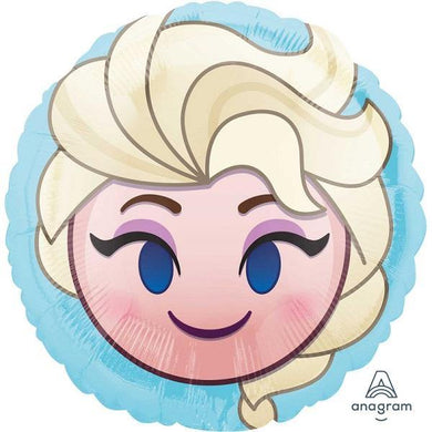 Frozen Elsa Emoji Foil Balloon - The Base Warehouse