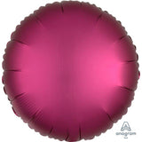 Load image into Gallery viewer, Satin Luxe Pomegranate Circle Foil Balloon - 45cm - The Base Warehouse
