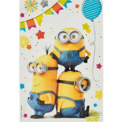 8 Pack Despicable Me 3 Loot Bags - The Base Warehouse