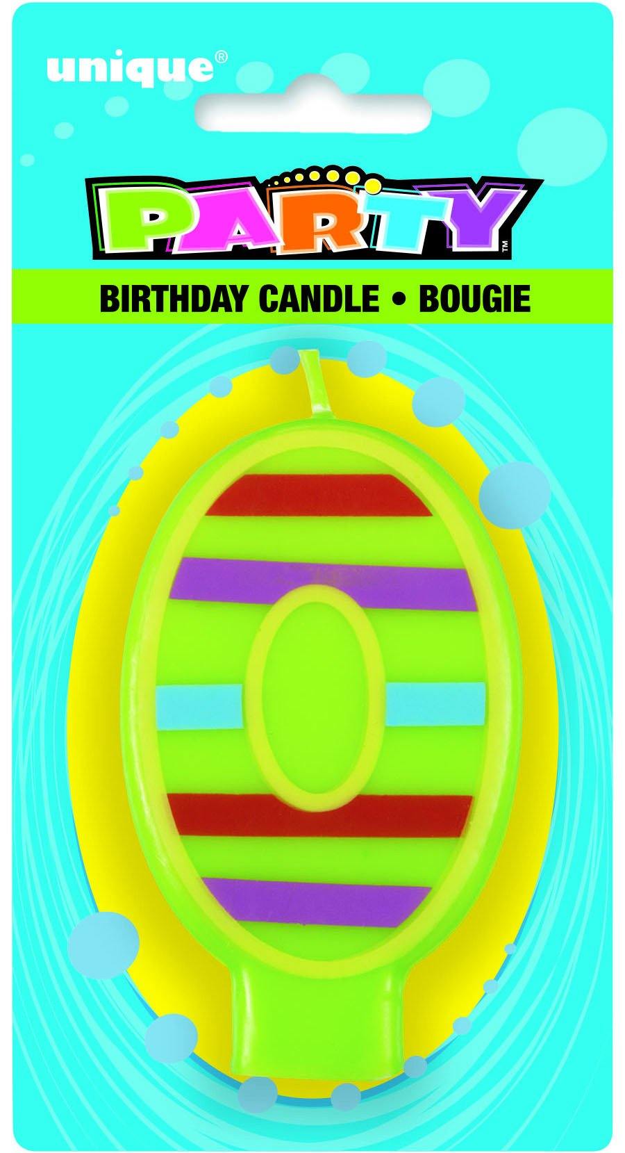 Numeral 0 Decorative Candle - The Base Warehouse