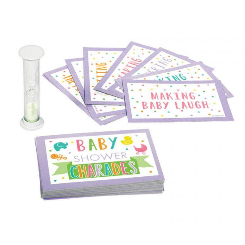 Baby Shower Charades Game
