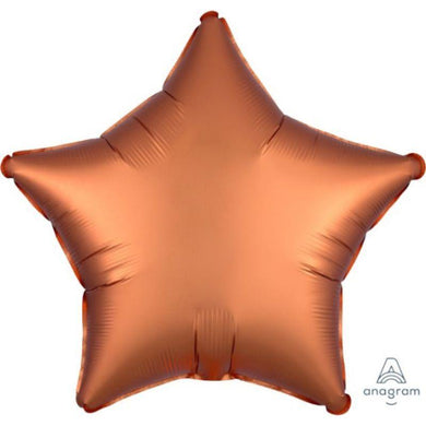 Satin Luxe Amber Star Foil Balloon - 45cm - The Base Warehouse
