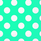 Load image into Gallery viewer, 16 Pack Caribbean Teal Polka Dot Luncheon Napkins - 33cm x 33cm - The Base Warehouse
