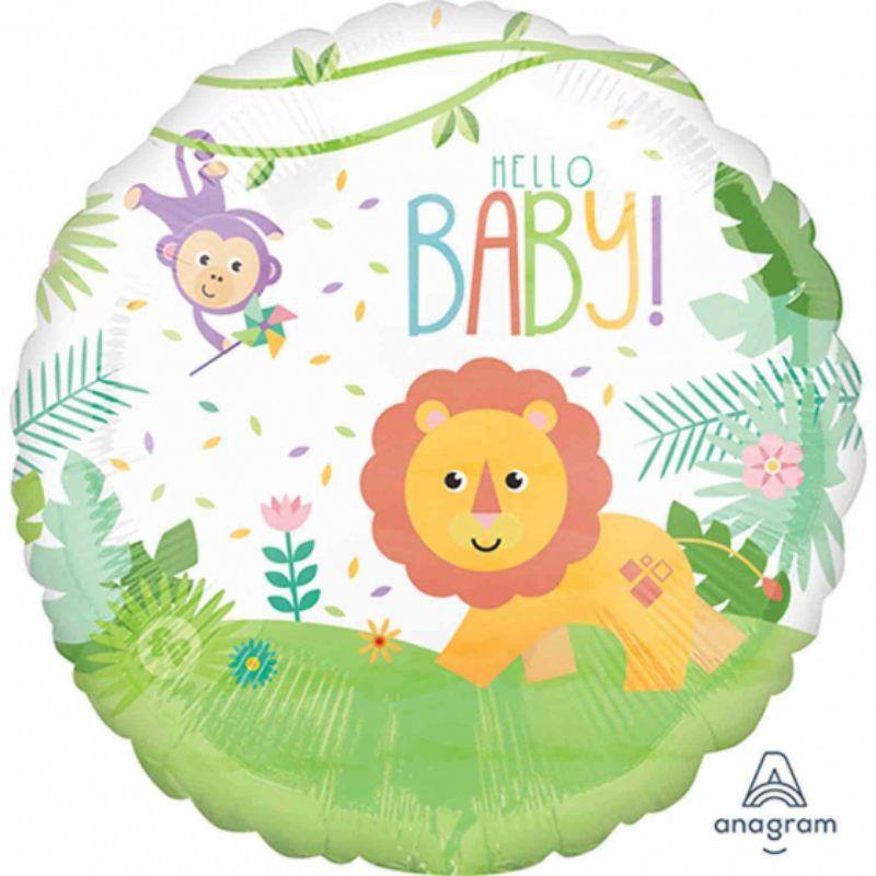 Fisher Price Hello Baby Standard Foil Balloon - 45cm - The Base Warehouse