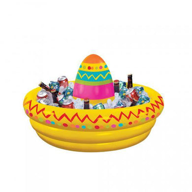 Fiesta Inflatable Sombrero Drink Cooler - 41cm x 85cm - The Base Warehouse