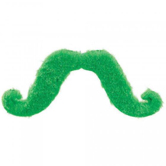 St Patricks Day Green Moustache - The Base Warehouse