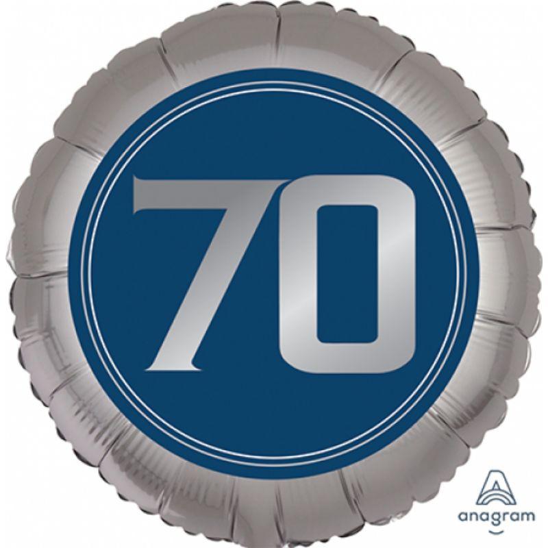 Happy Birthday Man 70 Foil Balloon - 45cm