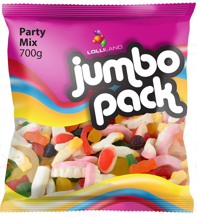 Jumbo Pack Party Mix - 700g - The Base Warehouse