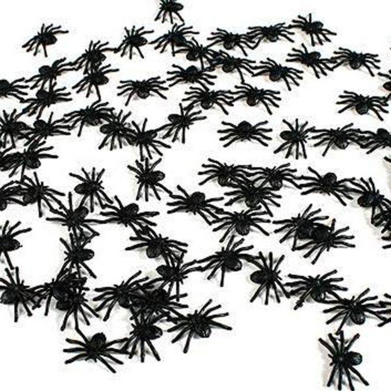 50 Pack Mini Spider Packaged Favour 1.2cm - The Base Warehouse
