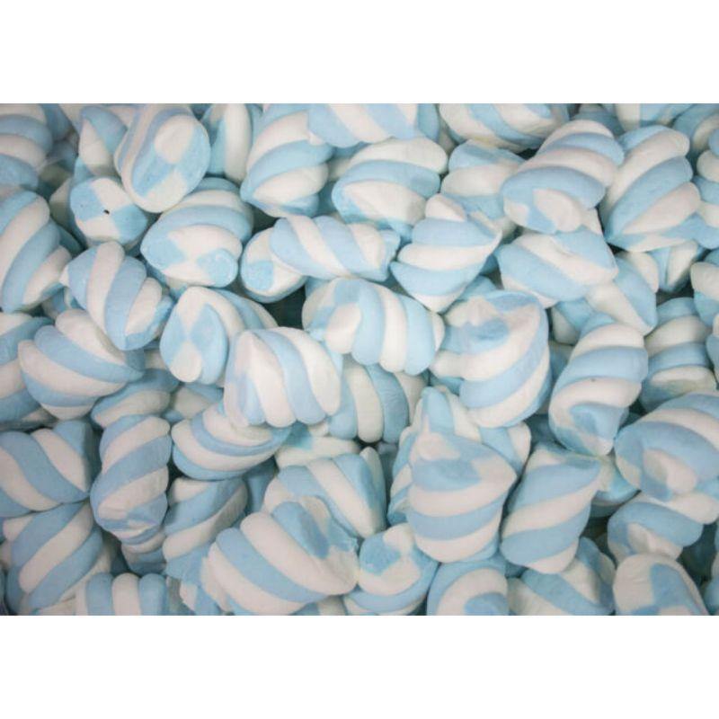 Blue and White Twist Mallow - 1kg - The Base Warehouse