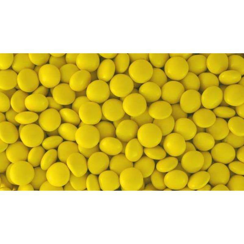 Yellow Choc Buttons - 1kg - The Base Warehouse