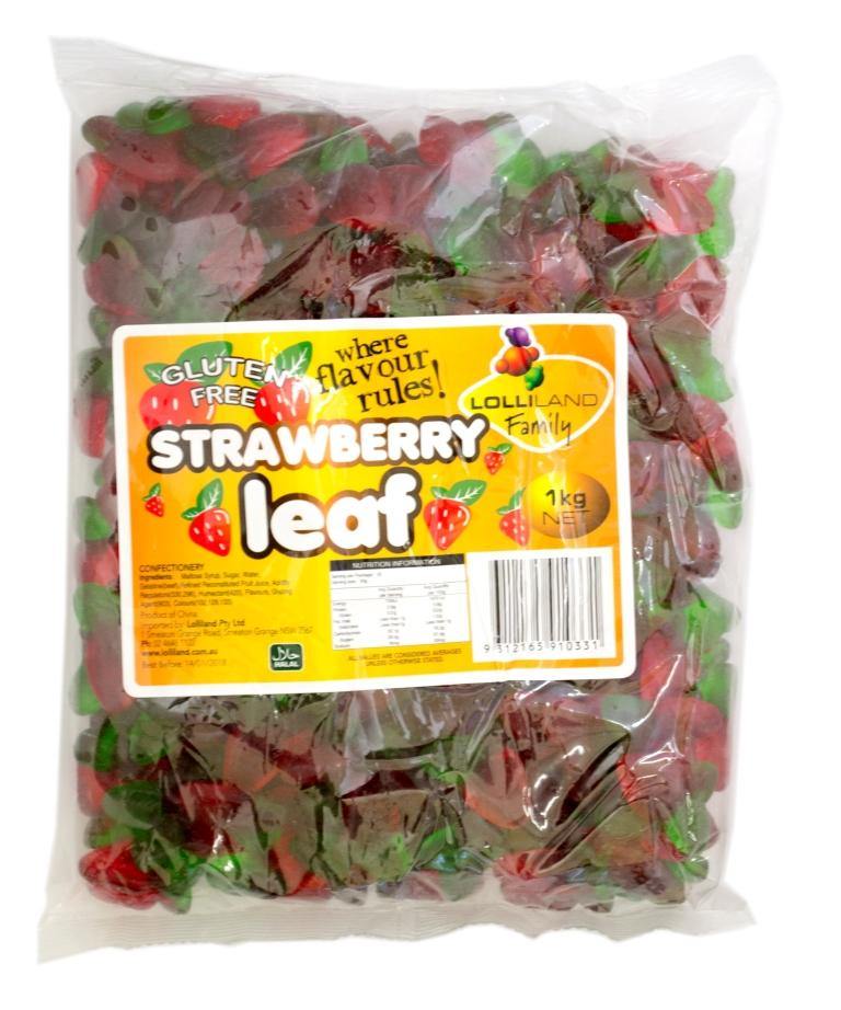Strawberry Leafs - 1kg - The Base Warehouse