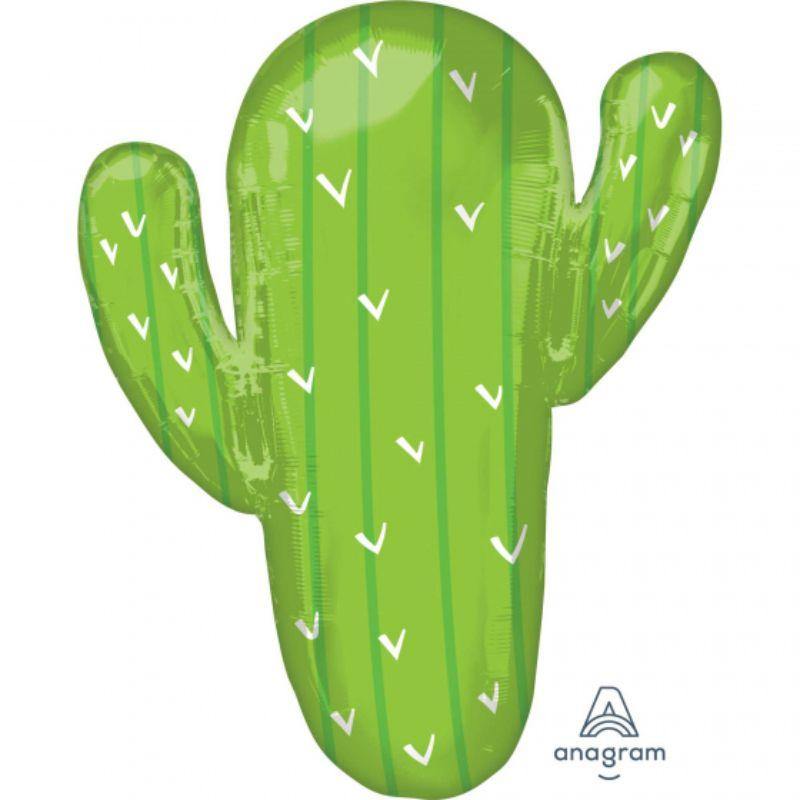 Cactus Foil Balloon - 63cm x 78cm - The Base Warehouse