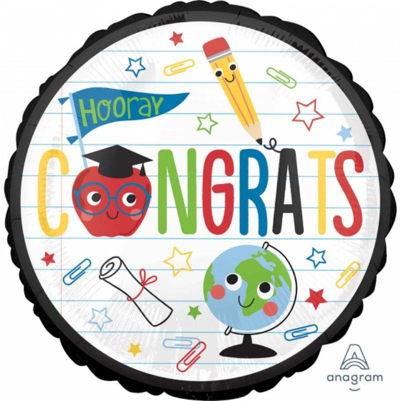 Congrats Grad Future Dreams Foil Balloon - 45cm