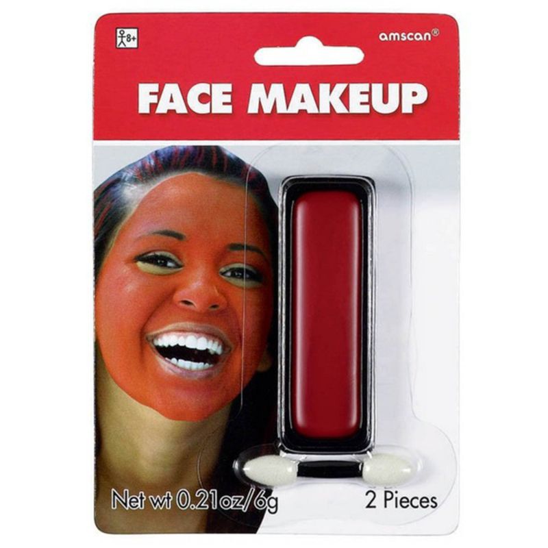 Red Face Makeup