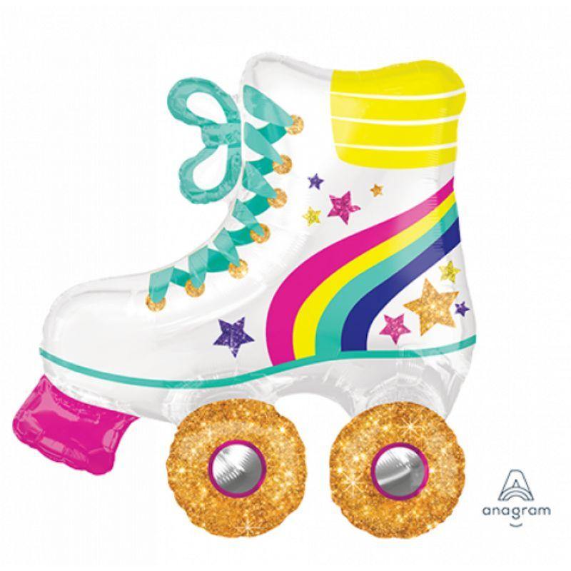 SuperShape Roller-Skate Foil Balloon - 71cm x 76cm - The Base Warehouse