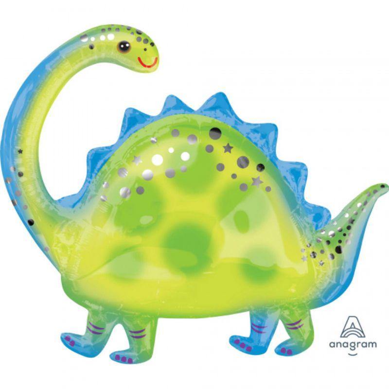Brontosaurus Foil Balloon - 81cm x 68cm - The Base Warehouse